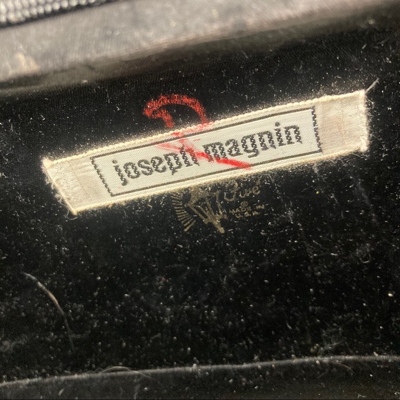 Joseph Magnin lizard embossed handbag - Picture 10 of 12